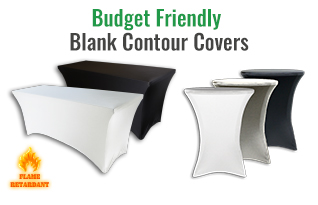 Budget Friendly Spandex Table Cover Thumbnail