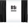 1 Color Maxi-Print Backdrop Drapes Set