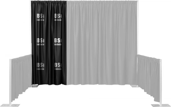 Single Color Multi-Print Backdrop Drape