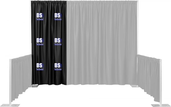 Single 2 Color Multi-Print Backdrop Drape