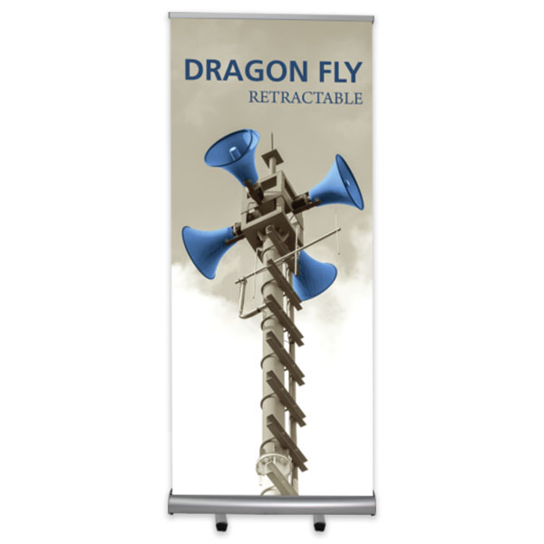 Tradeshow Display  Dragon Fly Retractable Banner Stand (Double Sided)