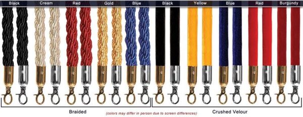 Classic Urn Stanchion Rope