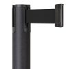 Basic Crowd Control Belt Stanchion Belt Black