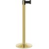 Contempo Retractable Belt Stanchion Gold