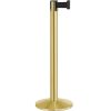 Contempo Retractable Belt Stanchion Satin Gold