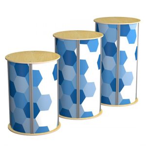 Twist 4-Up Large Circle Pedestal