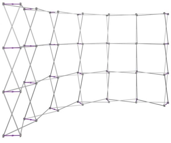 hopup 6x3 curved 15ft display frame