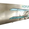 HopUp 30ft Straight Full Height Tension Fabric Display