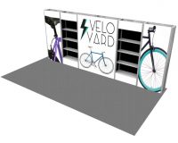 Alpine Booth Configuration Concept H