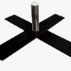 Cross Base with 2" x 6" Pin