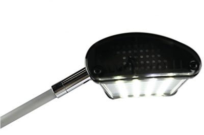 Lumina 200 LED Display Light Silver Coated Adjustable Head