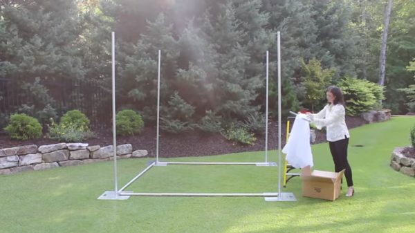 wedding canopy kit setup