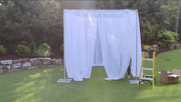 wedding canopy kit setup