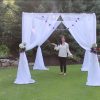 wedding canopy kit complete setup