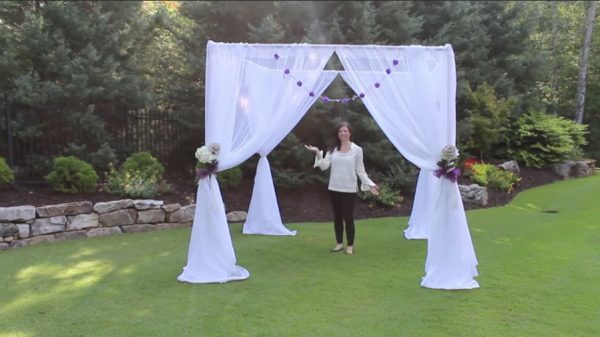 wedding canopy kit complete setup