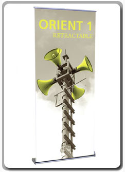 Orient 850 Retractable Banner stand