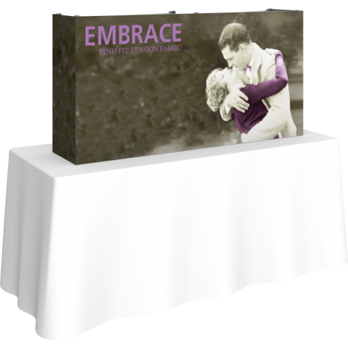 Embrace 5ft Tabletop Push-Fit Tension Fabric Display