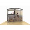 Timberline Arch Top Monitor Display with Storage Closet