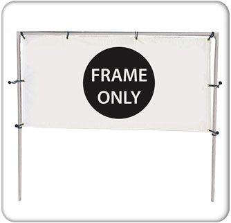 10x5 Single Banner Hardware Only