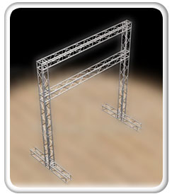 16x15 Truss System Finish Line