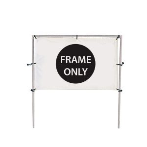 8' x 5' In-ground Single Banner Hardware Only