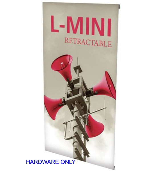L-Mini Spring Back Banner Stand Hardware