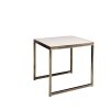 White Sydney End Table is a rectangular white laminate end table that will make your tradeshow more productive by creating interactive environment.
