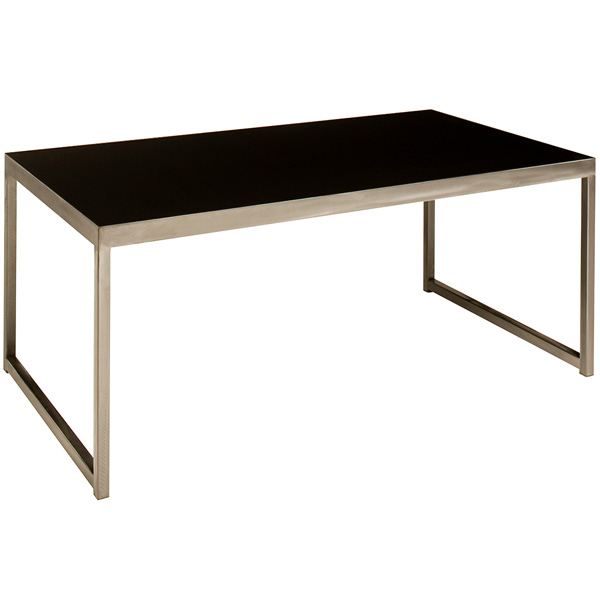 Black Sydney Cocktail Table is a rectangular white laminate table that will make your tradeshow more productive by creating interactive environment.