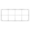 20' x 8' Wallbox Tension Fabric Backwall Display Hardware