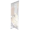 36 inch L-shaped banner stands back