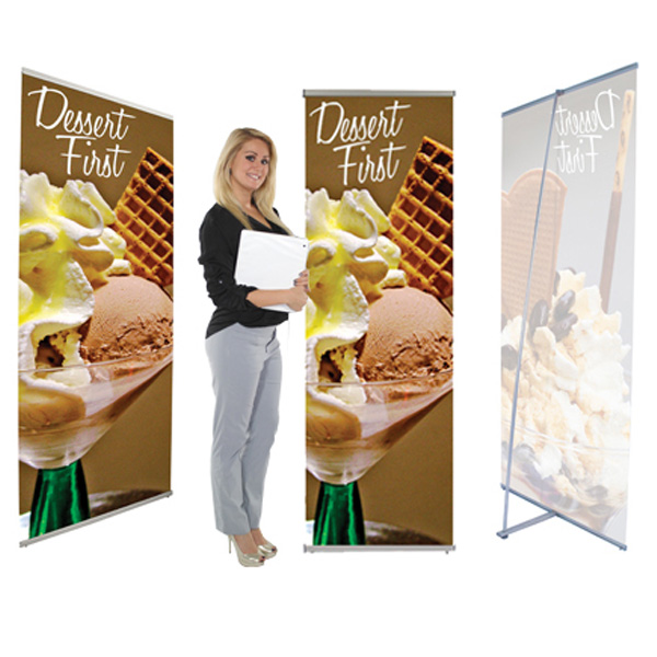 L Banner Stands