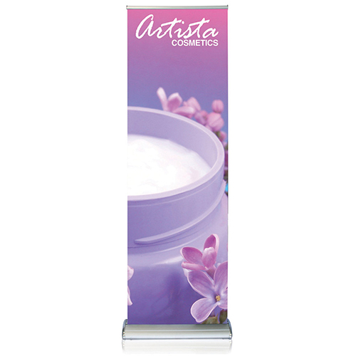 Doublestep Retractable Banner Stand Graphic Package