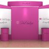 Angelfish 20’ Tension Fabric Display Curved WaveLine Media Kit