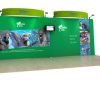 Dolphin 20’ Curved Tension Fabric Display WaveLine Media Kit front