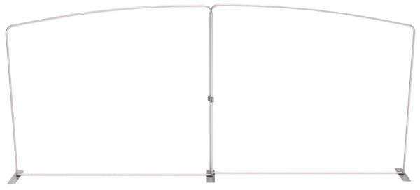 Tension Fabric Display Gulf 20’ WaveLine Media Kit frame