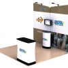 Mandarin 10’ WaveLine Tension Fabric Display Media Kit right