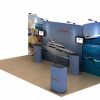 marlin 20ft tension fabric display waveline media kit right