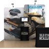 Scallop 10’ WaveLine Tension Fabric Display Media Kit