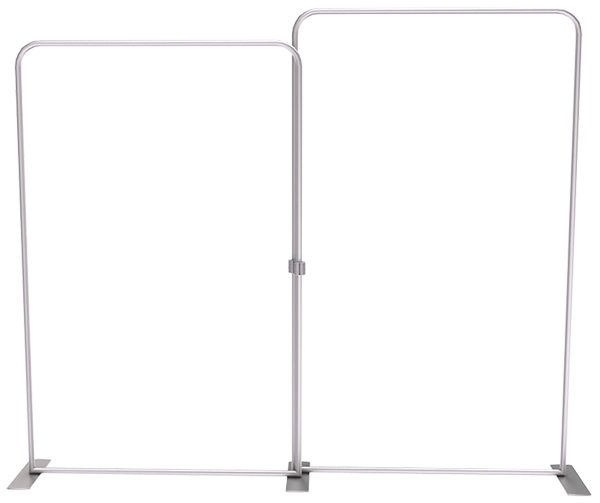 scallop 10ft waveline tension fabric media kit frame