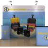Seahorse 10’ WaveLine Tension Fabric Display Media Kit