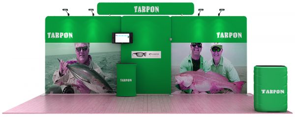 Tarpon 20’ Flat Tension Fabric WaveLine Media Kit