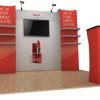 waveline waterfall banner stand display