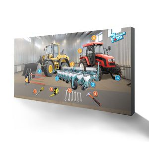 15FT Backwall Machine Display
