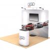standroid tension fabric display kit 10ft right