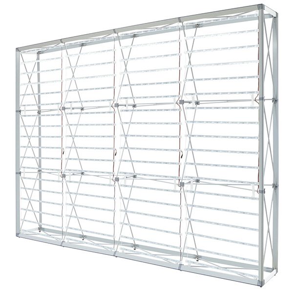 lumiere light wall backlit pop up display 10ft x 7.5ft hardware