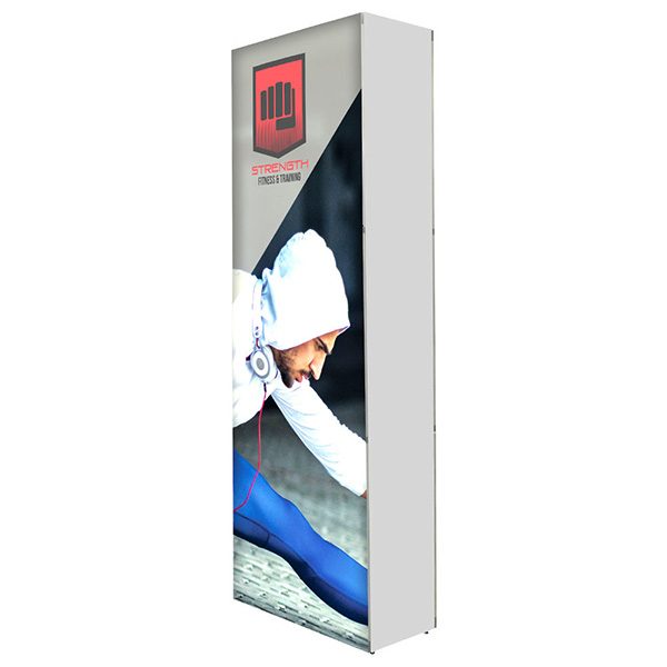 Lumiere Light Wall Double Sided Backlit Pop Up Display 2.5ft x 7.5ft