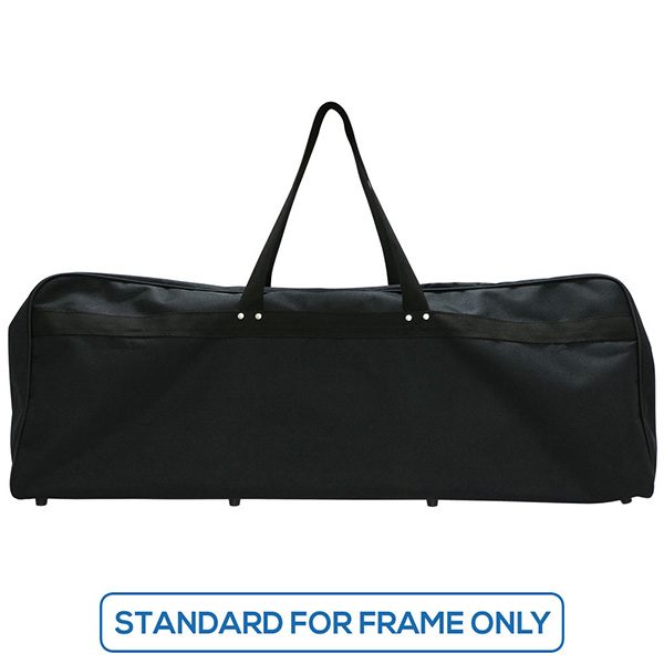 lumiere light wall backlit pop up display 2.5ft x 7.5ft frame bag standard