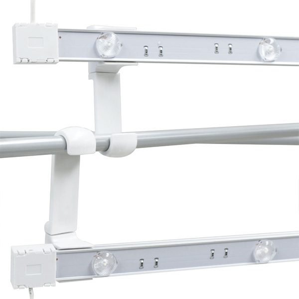 lumiere light wall backlit pop up display 2.5ft x 7.5ft frame light hooks