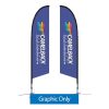 10.5 ft Falcon Outdoor Sail Flag Banner Graphic