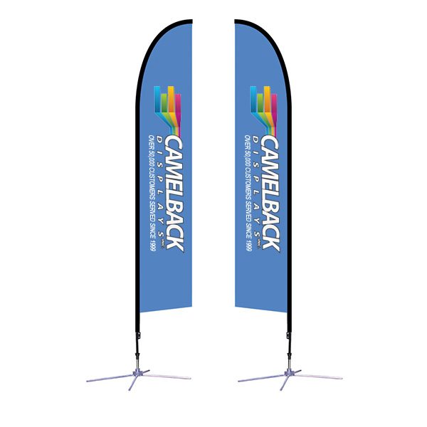 14 ft Falcon Outdoor Sail Flag Banner Stand